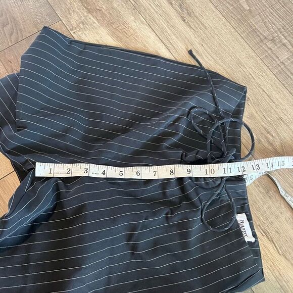 Princess Polly black stiped trousers size 4 - Picture 7 of 11